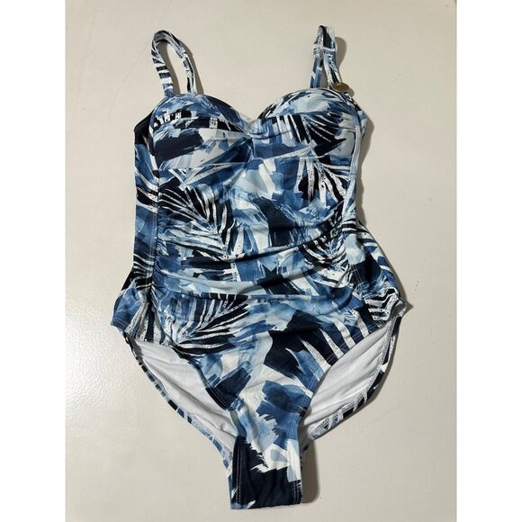 Nip Tuck Women's One Piece Swimsuit Size 6 NWT - Picture 6 of 8